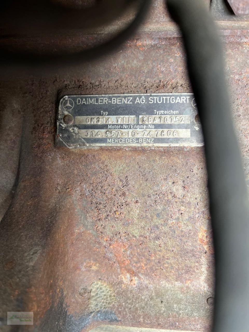 Traktor des Typs Mercedes-Benz MB trac 800, Gebrauchtmaschine in Coppenbruegge (Bild 13)