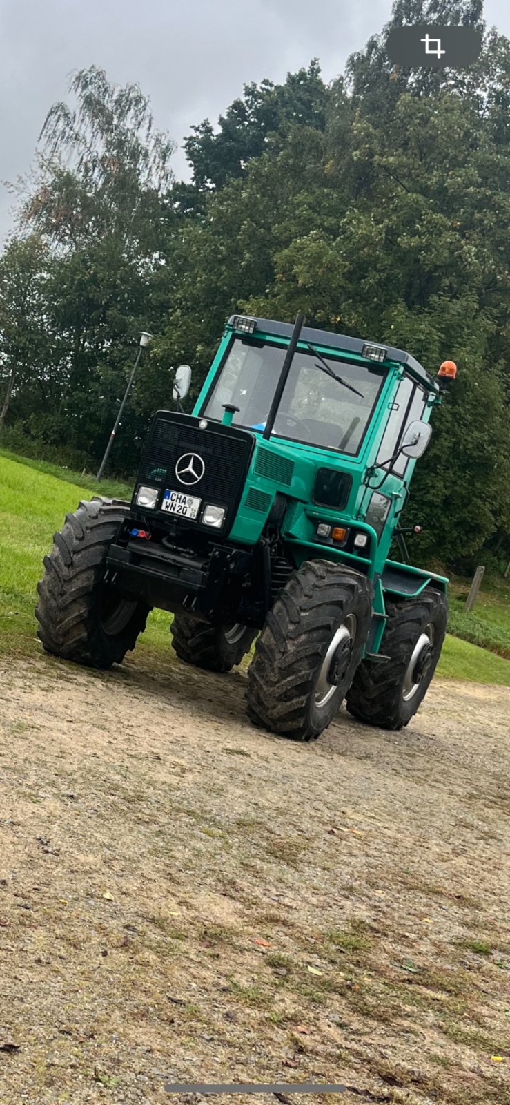 Traktor типа Mercedes-Benz MB-Trac 800, Gebrauchtmaschine в Runding (Фотография 1)