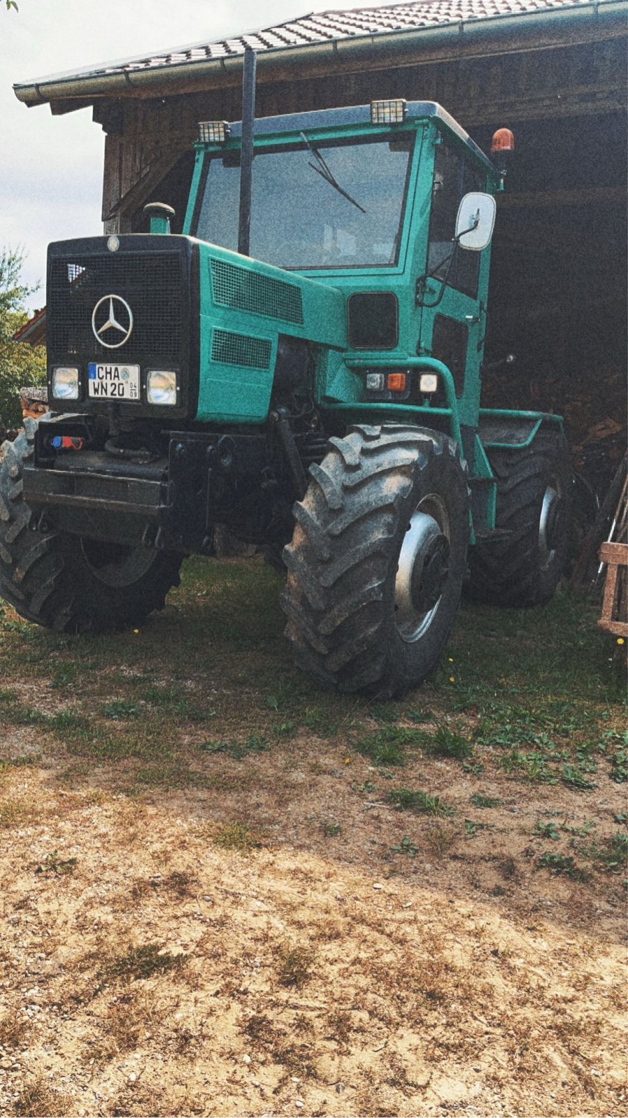 Traktor типа Mercedes-Benz MB-Trac 800, Gebrauchtmaschine в Runding (Фотография 2)