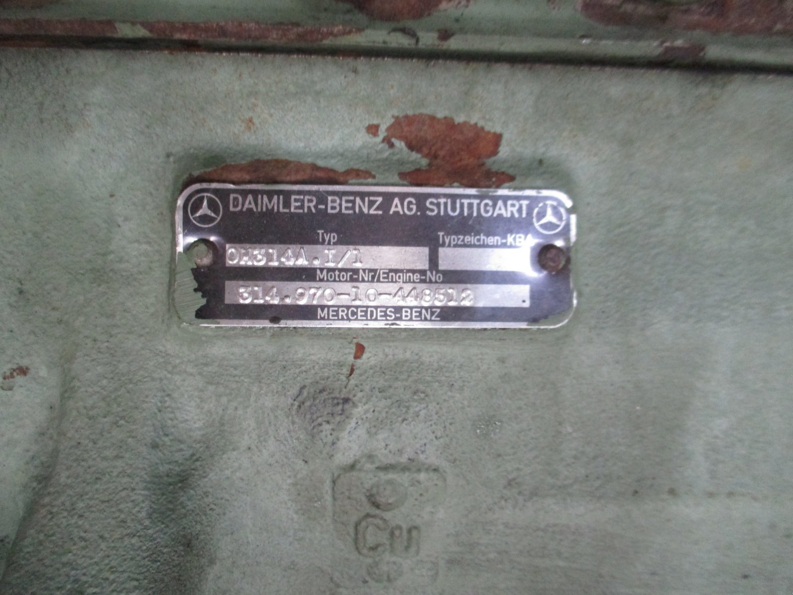 Traktor des Typs Mercedes-Benz MB Trac Motor OM 314 A komplett neu Überholt, Gebrauchtmaschine in Haselbach (Bild 5)