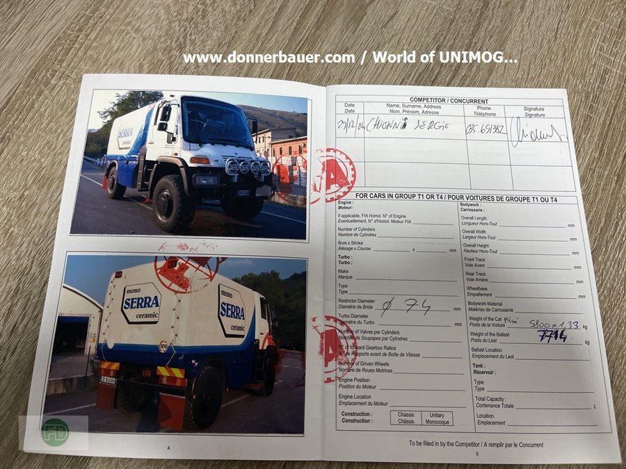 Traktor от тип Mercedes-Benz Ralley Unimog U400, for Classic Dakar 2026, Gebrauchtmaschine в Hinterschmiding (Снимка 19)