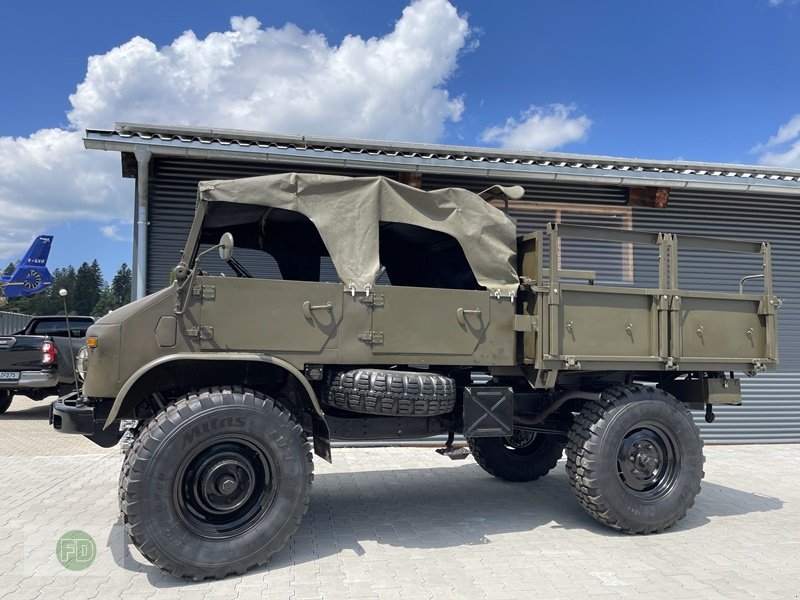 Traktor des Typs Mercedes-Benz Unimog 404 Doka Cabrio, 5 Sitzplätze, mit Pkw Führerschein, Gebrauchtmaschine in Hinterschmiding (Bild 5)