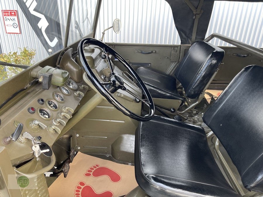 Traktor des Typs Mercedes-Benz Unimog 404 Doka Cabrio, 5 Sitzplätze, mit Pkw Führerschein, Gebrauchtmaschine in Hinterschmiding (Bild 10)