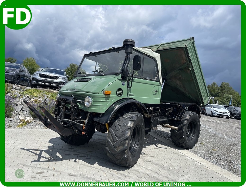 Traktor от тип Mercedes-Benz Unimog 406 Cabrio Agrar , Sammlerzustand, Gebrauchtmaschine в Hinterschmiding (Снимка 1)