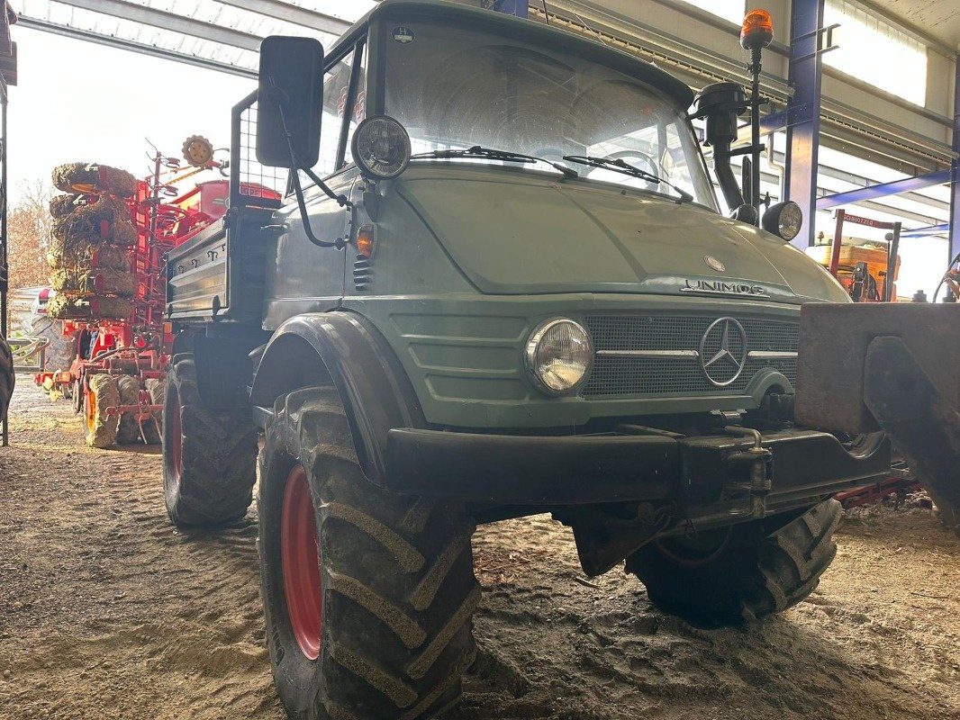 Traktor des Typs Mercedes-Benz Unimog 406 Kipppritsche und FZ, Gebrauchtmaschine in Schutterzell (Bild 3)