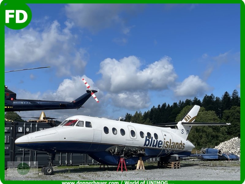 Traktor typu Mercedes-Benz Unimog , Jetstream 3200, echtes Flugzeug für Deko , Blickfang, Gebrauchtmaschine v Hinterschmiding (Obrázek 1)