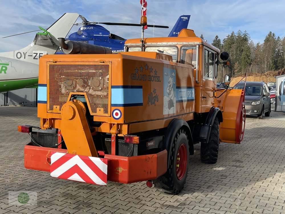 Traktor typu Mercedes-Benz Unimog Schneefräse mit Hydrostat , erst 370 Bts und 980 KM, Gebrauchtmaschine v Hinterschmiding (Obrázek 8)