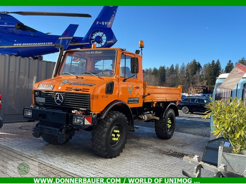 Traktor des Typs Mercedes-Benz Unimog U1250, Ideal für Kranaufbau, Camper , 7500 kg, Gebrauchtmaschine in Hinterschmiding (Bild 1)