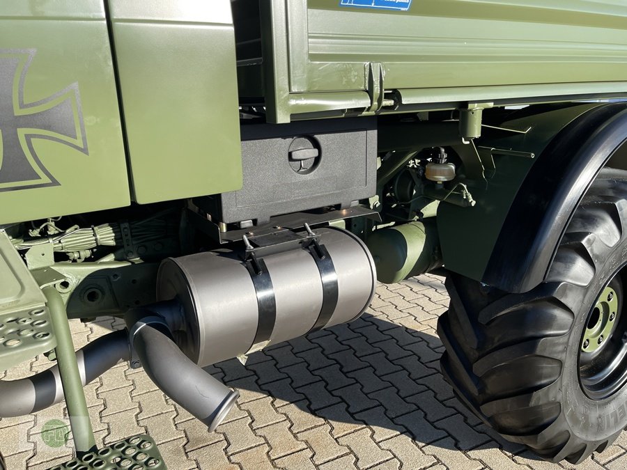 Traktor tipa Mercedes-Benz Unimog U1400 Agrar mit EHR und Hochdach, Gebrauchtmaschine u Hinterschmiding (Slika 8)