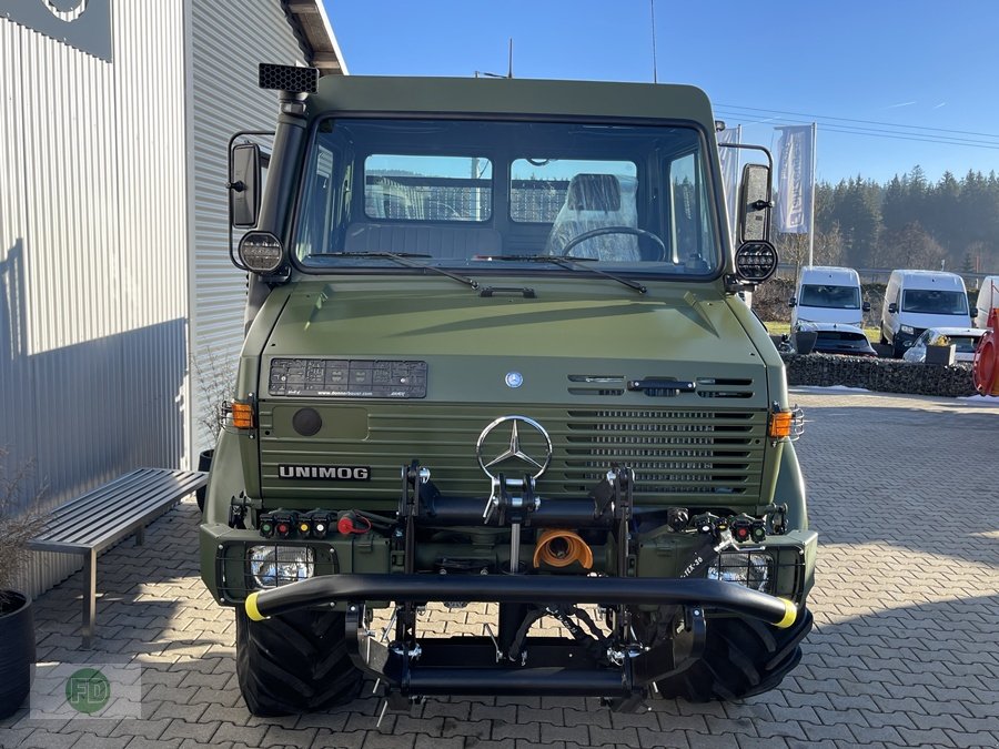 Traktor tipa Mercedes-Benz Unimog U1400 Agrar mit EHR und Hochdach, Gebrauchtmaschine u Hinterschmiding (Slika 20)