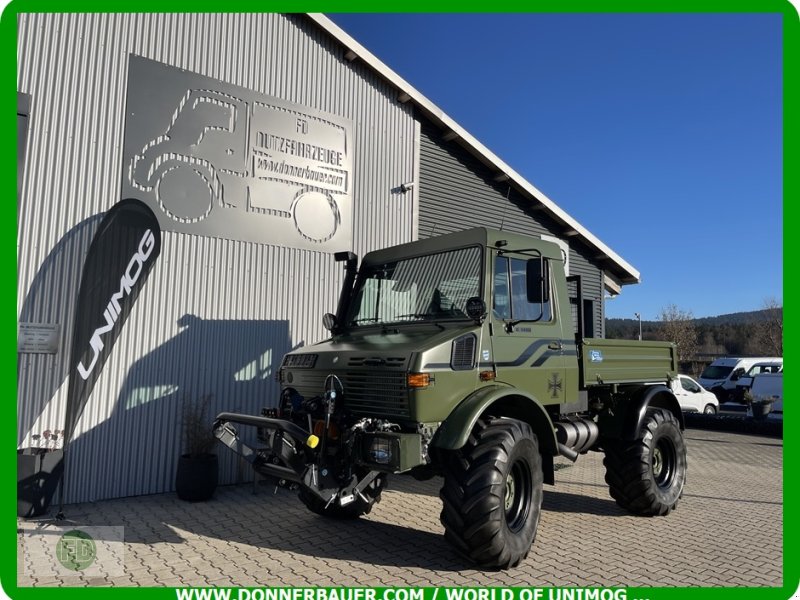 Traktor del tipo Mercedes-Benz Unimog U1400 Restauriert, Gebrauchtmaschine en Hinterschmiding (Imagen 1)