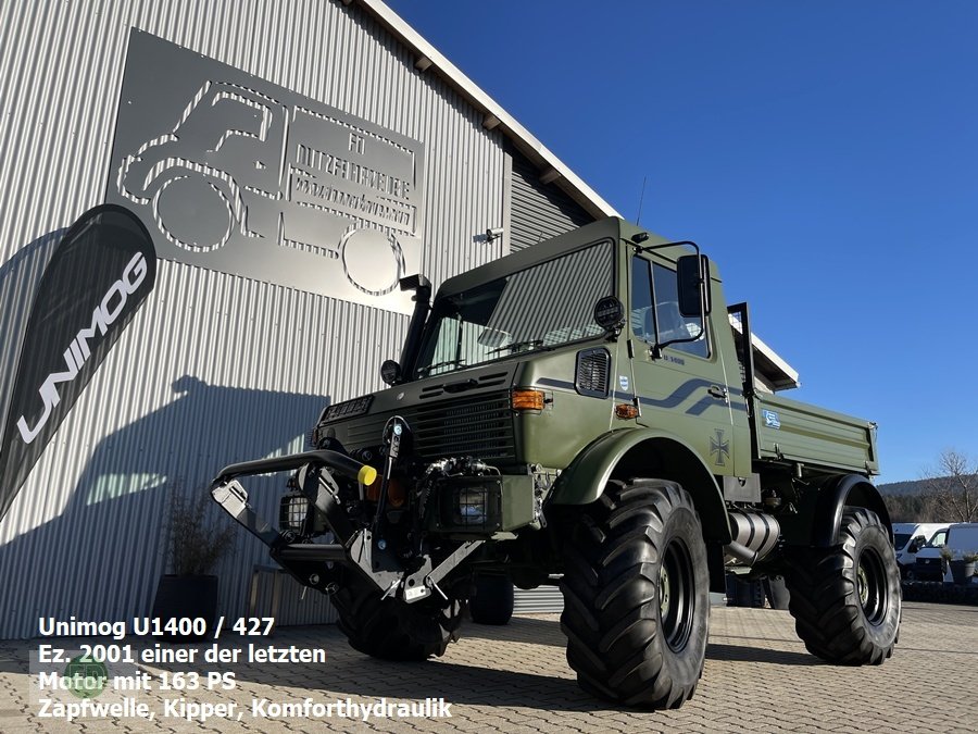 Traktor типа Mercedes-Benz Unimog U1400 Restauriert, Gebrauchtmaschine в Hinterschmiding (Фотография 2)