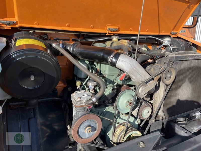Traktor of the type Mercedes-Benz Unimog U1450 mit großen Kran sowie Kranseilwinde aus 1.Hand, Gebrauchtmaschine in Hinterschmiding (Picture 16)