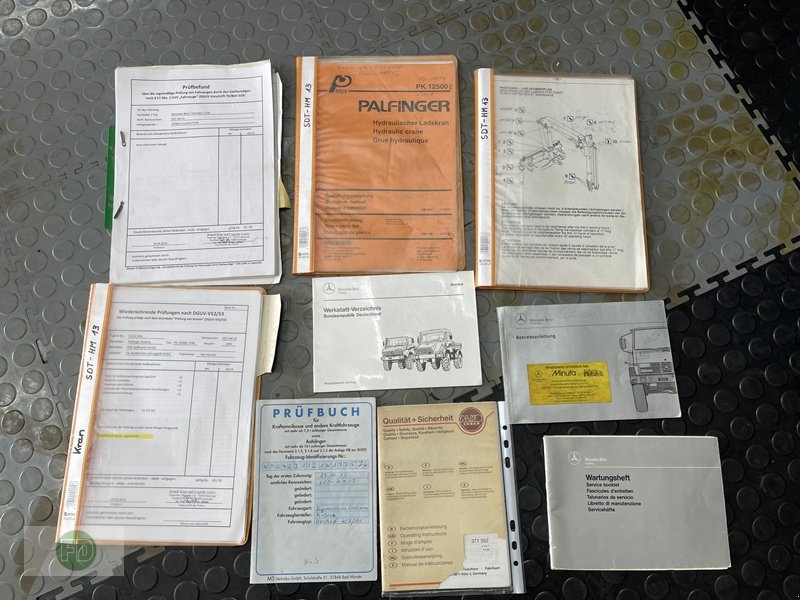 Traktor of the type Mercedes-Benz Unimog U1450 mit großen Kran sowie Kranseilwinde aus 1.Hand, Gebrauchtmaschine in Hinterschmiding (Picture 20)