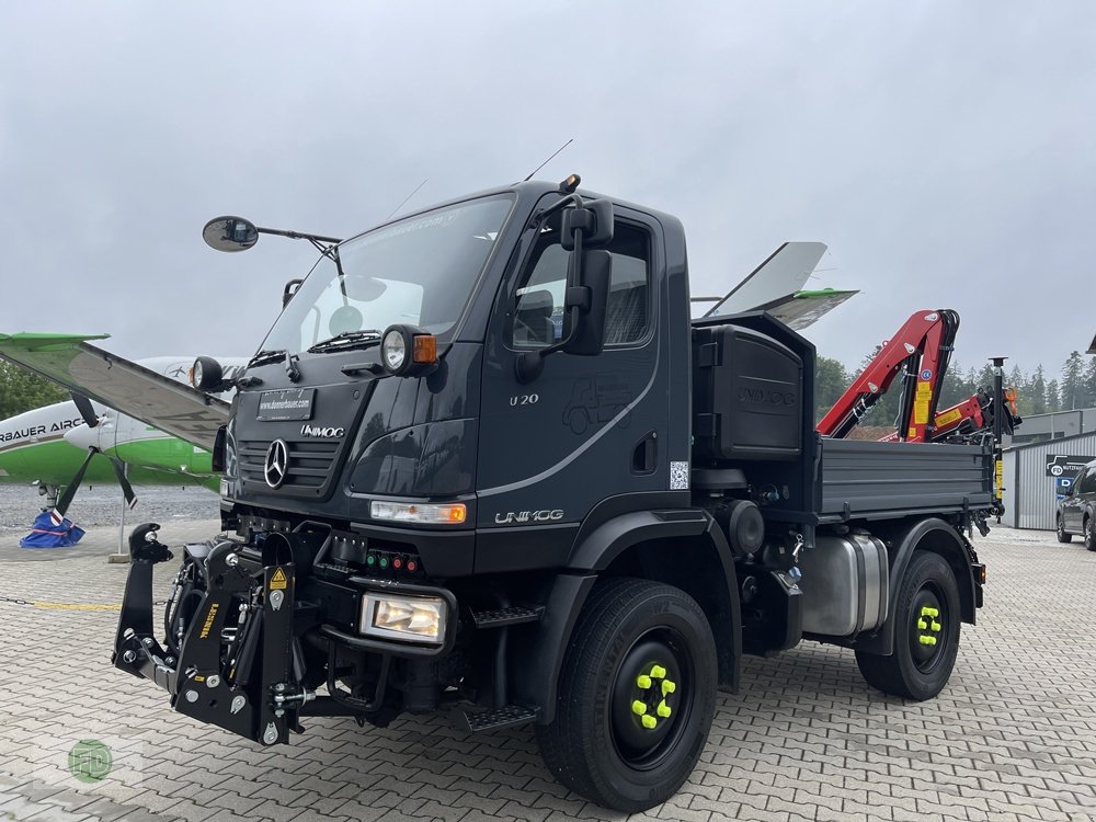 Traktor типа Mercedes-Benz Unimog U20, 7500 kg, 1a Zustand , klein und wendig , Option mit Kran, Gebrauchtmaschine в Hinterschmiding (Фотография 25)
