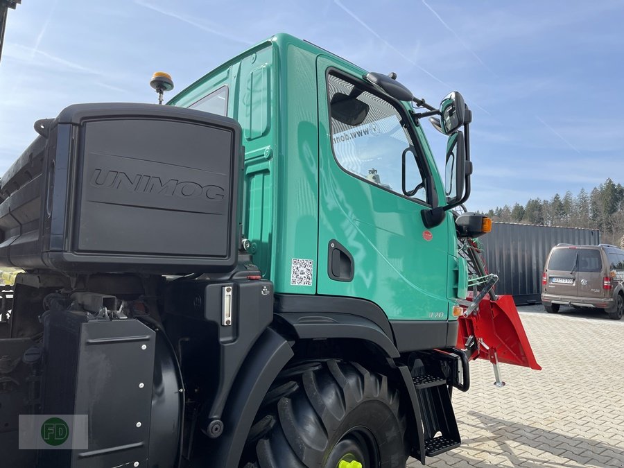 Traktor typu Mercedes-Benz Unimog U20 mit Kran, Agrar , 60 km/h , Fiananzierung mgl., Gebrauchtmaschine v Hinterschmiding (Obrázek 11)