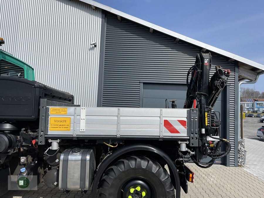 Traktor typu Mercedes-Benz Unimog U20 mit Kran, Agrar , 60 km/h , Fiananzierung mgl., Gebrauchtmaschine v Hinterschmiding (Obrázek 13)