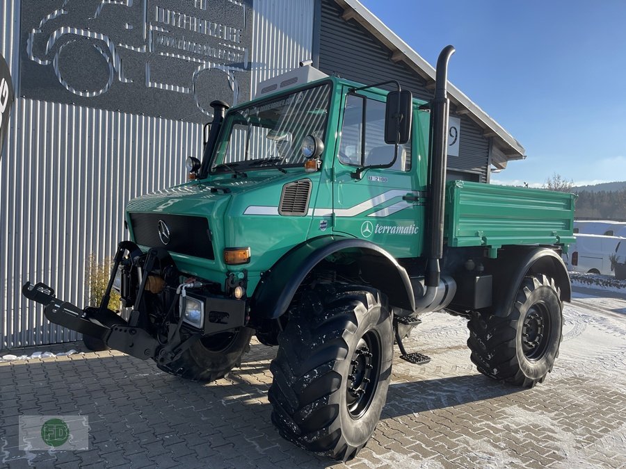 Traktor tipa Mercedes-Benz Unimog U2100 Agrar , 1.Hand , mit terramatik, Klima, Sammlerzustand, Gebrauchtmaschine u Hinterschmiding (Slika 4)