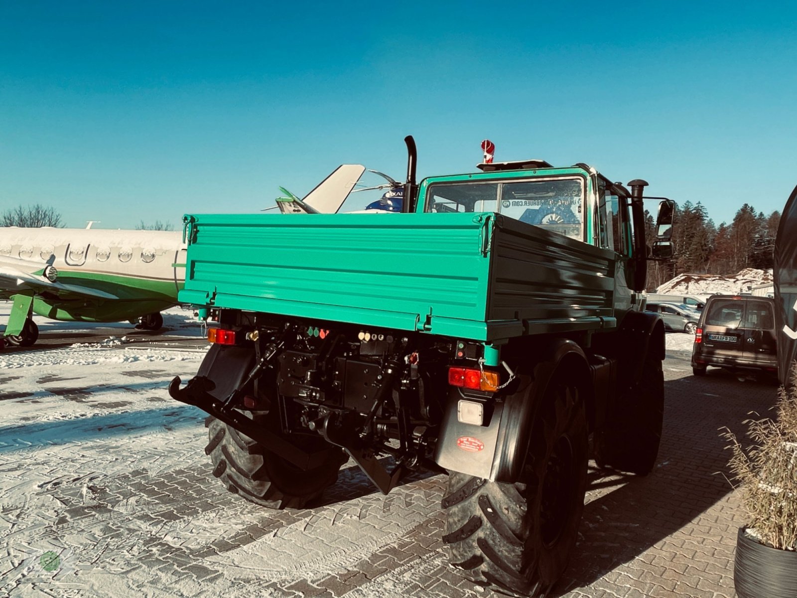 Traktor tipa Mercedes-Benz Unimog U2100 Agrar , 1.Hand , mit terramatik, Klima, Sammlerzustand, Gebrauchtmaschine u Hinterschmiding (Slika 9)