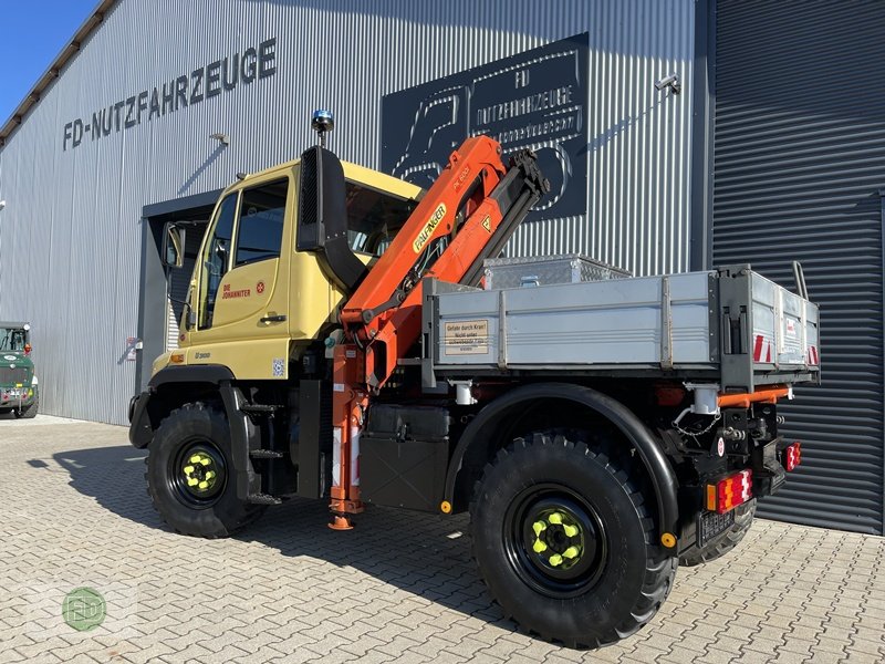 Traktor typu Mercedes-Benz Unimog U300 mit Mega Kran, Gebrauchtmaschine v Hinterschmiding (Obrázek 14)