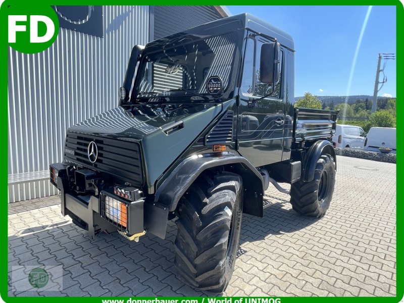 Traktor типа Mercedes-Benz Unimog U90 Turbo-Agrar , Showfahrzeug , Einzelstück, Gebrauchtmaschine в Hinterschmiding (Фотография 1)
