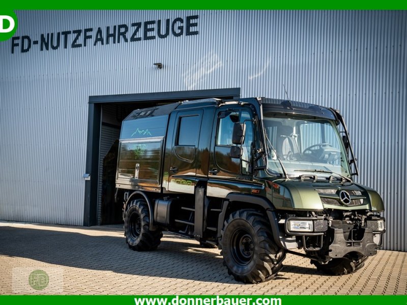 Traktor des Typs Mercedes-Benz Unimog UGN Doka / Doppelkabine / 1 von 25 Stück Weltweit, Gebrauchtmaschine in Hinterschmiding (Bild 1)