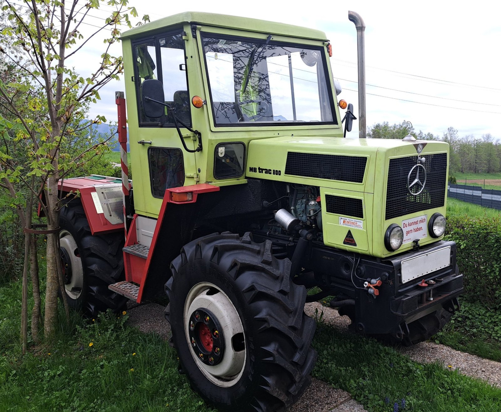 Traktor типа Mercedes MB-Trac 800, Gebrauchtmaschine в Regau (Фотография 1)