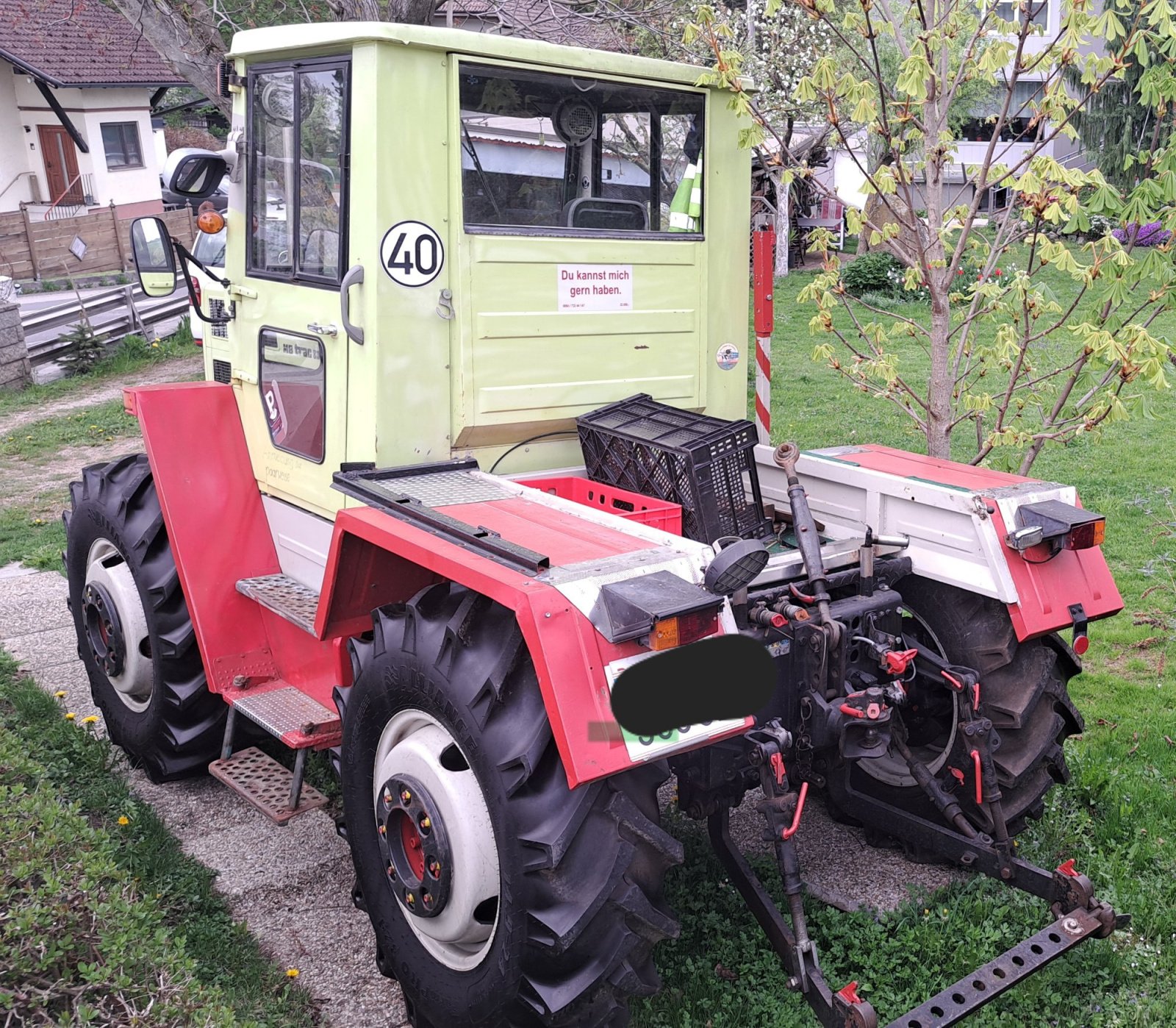 Traktor типа Mercedes MB-Trac 800, Gebrauchtmaschine в Regau (Фотография 3)