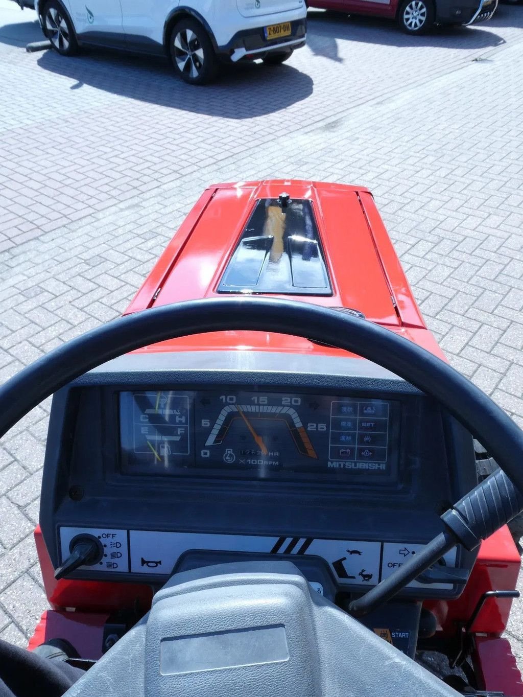 Traktor des Typs Mitsubishi MT16 4wd / 1252 Draaiuren / Industriebanden, Gebrauchtmaschine in Swifterband (Bild 11)