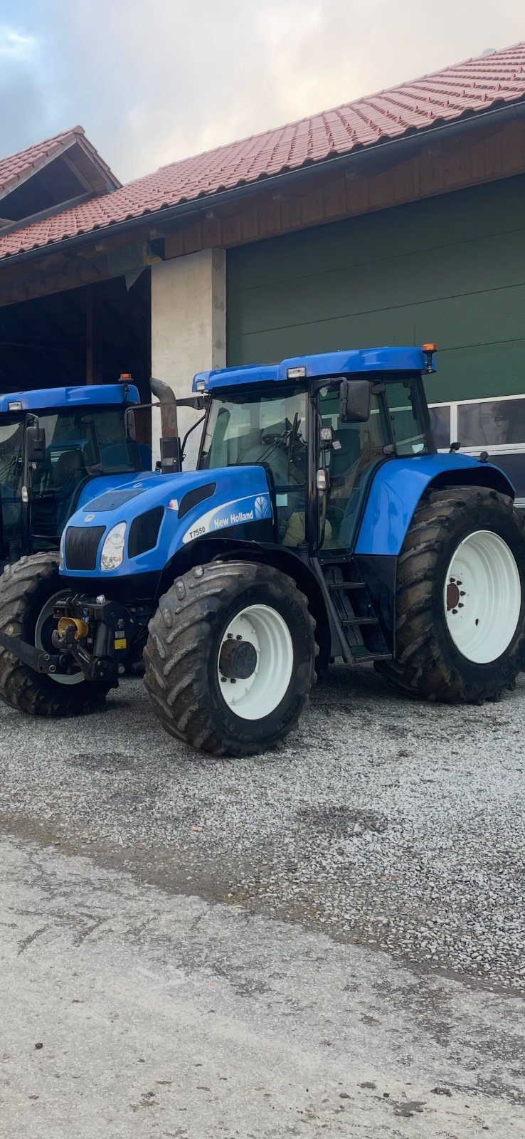 Traktor tip New Holland 7550, Gebrauchtmaschine in Reichenau (Poză 2)