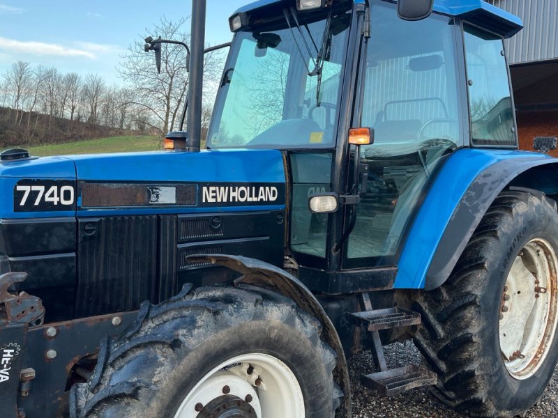 Traktor του τύπου New Holland 7740 Frontlift + bremseventil + 40 km/t, Gebrauchtmaschine σε Vejle (Φωτογραφία 1)