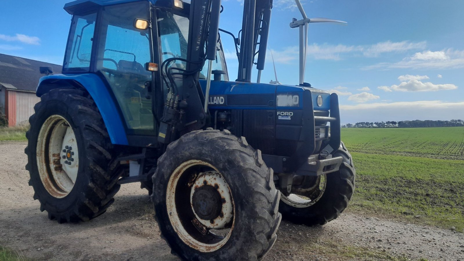Traktor типа New Holland 7740 Sl DP med Ålø 950 frontlæsser, Gebrauchtmaschine в Skive (Фотография 3)
