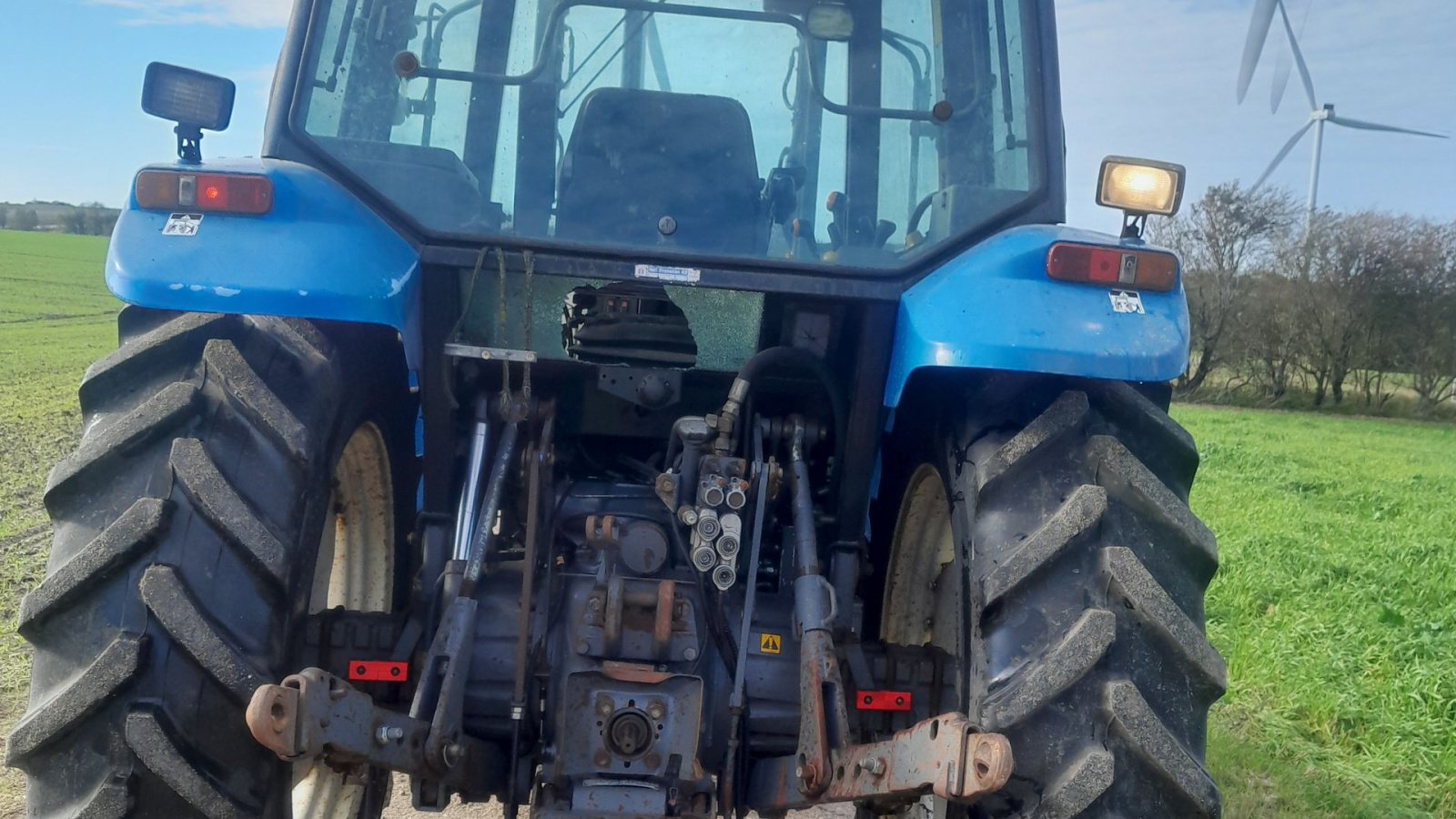 Traktor типа New Holland 7740 Sl DP med Ålø 950 frontlæsser, Gebrauchtmaschine в Skive (Фотография 5)