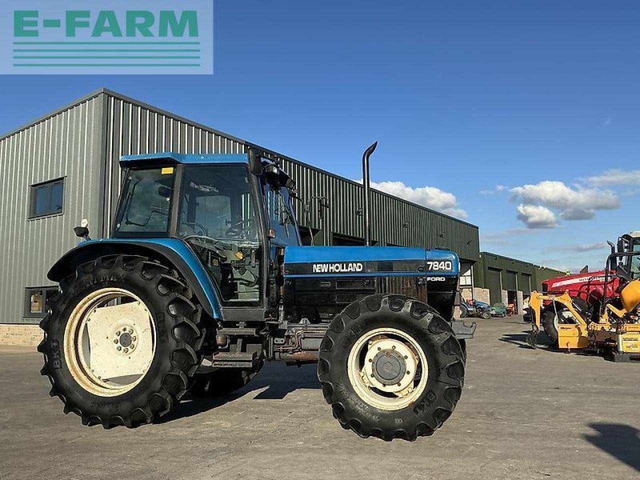 Traktor του τύπου New Holland 7840 sle tractor (st24087), Gebrauchtmaschine σε SHAFTESBURY (Φωτογραφία 9)