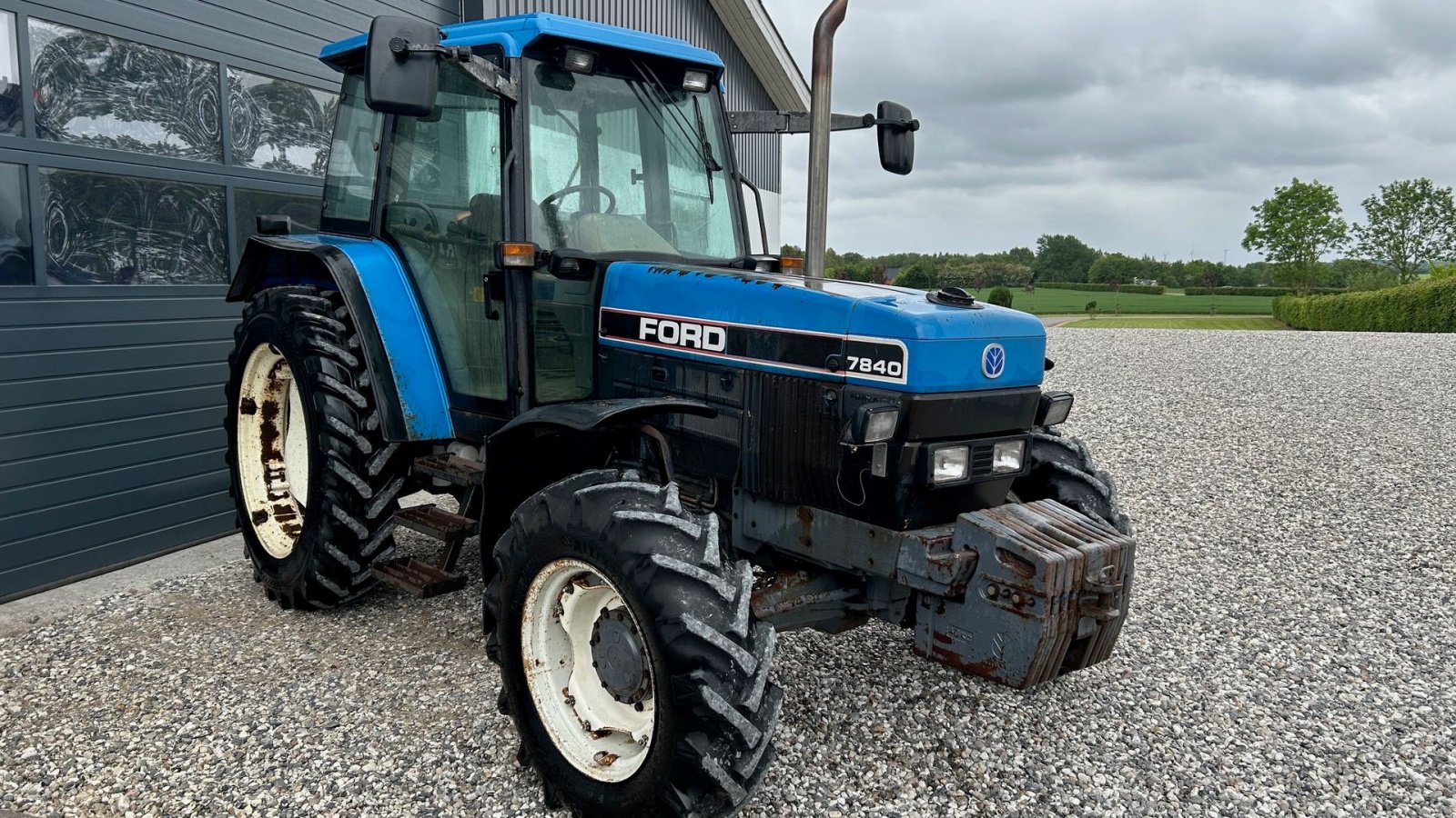 Traktor del tipo New Holland 7840 SLE turbo, Gebrauchtmaschine en Thorsø (Imagen 7)
