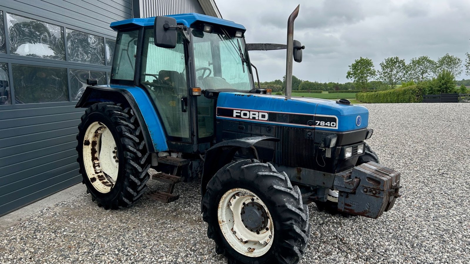 Traktor del tipo New Holland 7840 SLE turbo, Gebrauchtmaschine en Thorsø (Imagen 8)