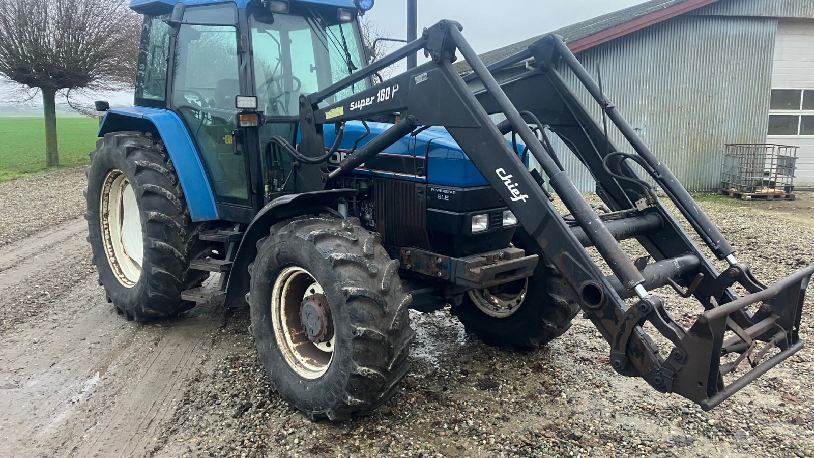 Traktor del tipo New Holland 7840 SLE turbo, Gebrauchtmaschine en Gråsten (Imagen 1)