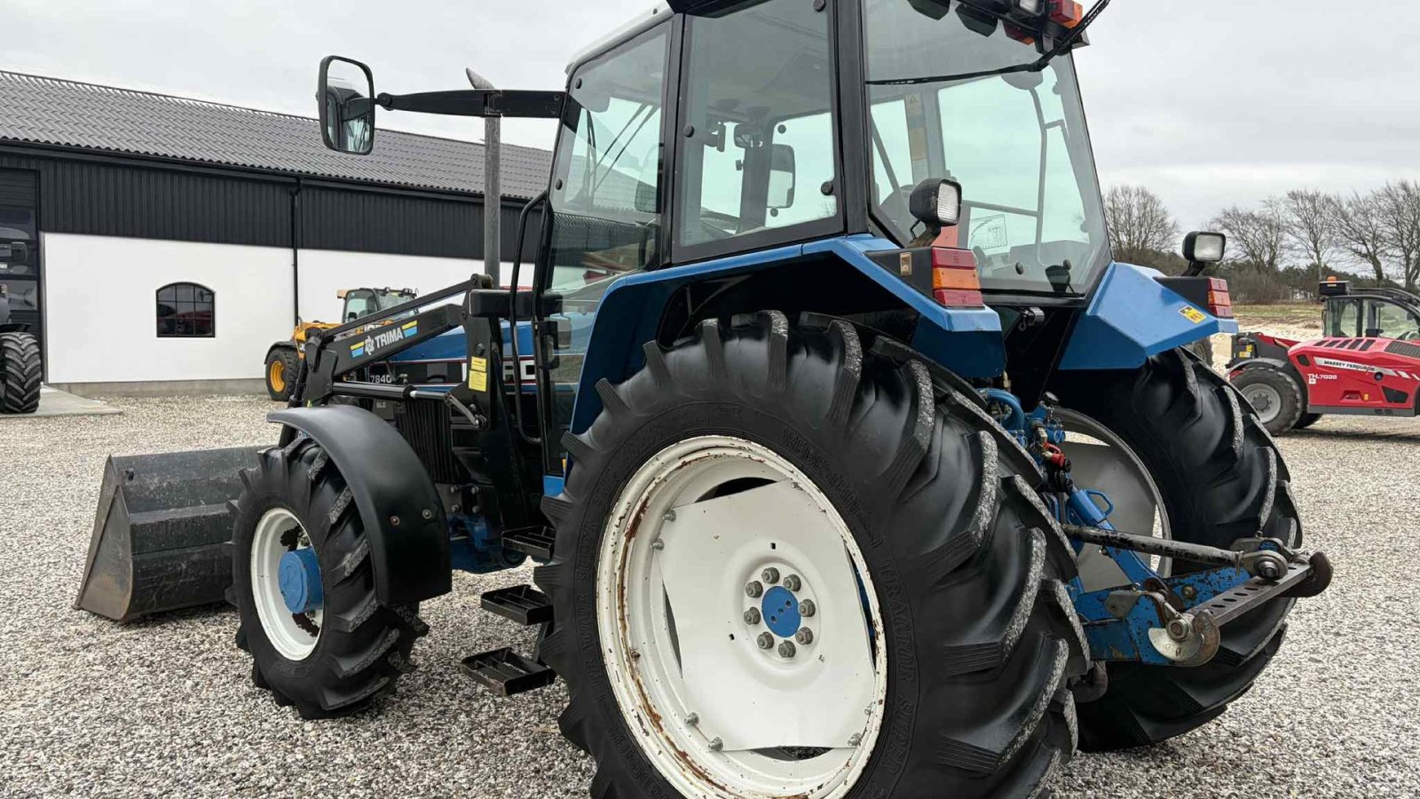 Traktor van het type New Holland 7840 Turbo SLE Powerstar, Gebrauchtmaschine in Mariager (Foto 11)