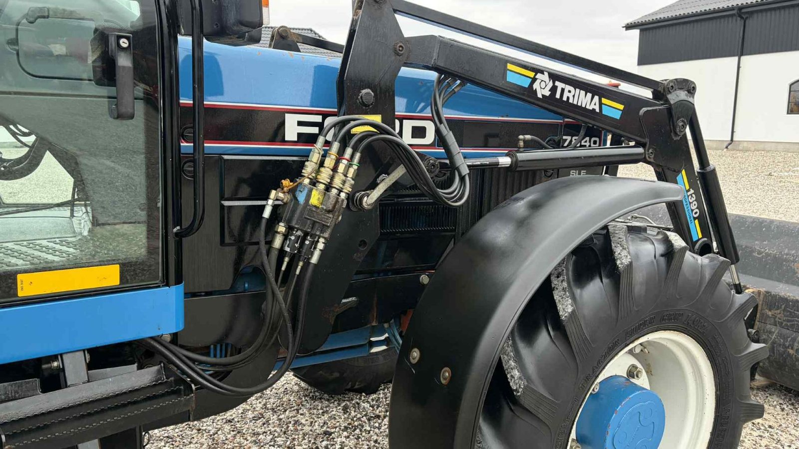 Traktor van het type New Holland 7840 Turbo SLE Powerstar, Gebrauchtmaschine in Mariager (Foto 8)