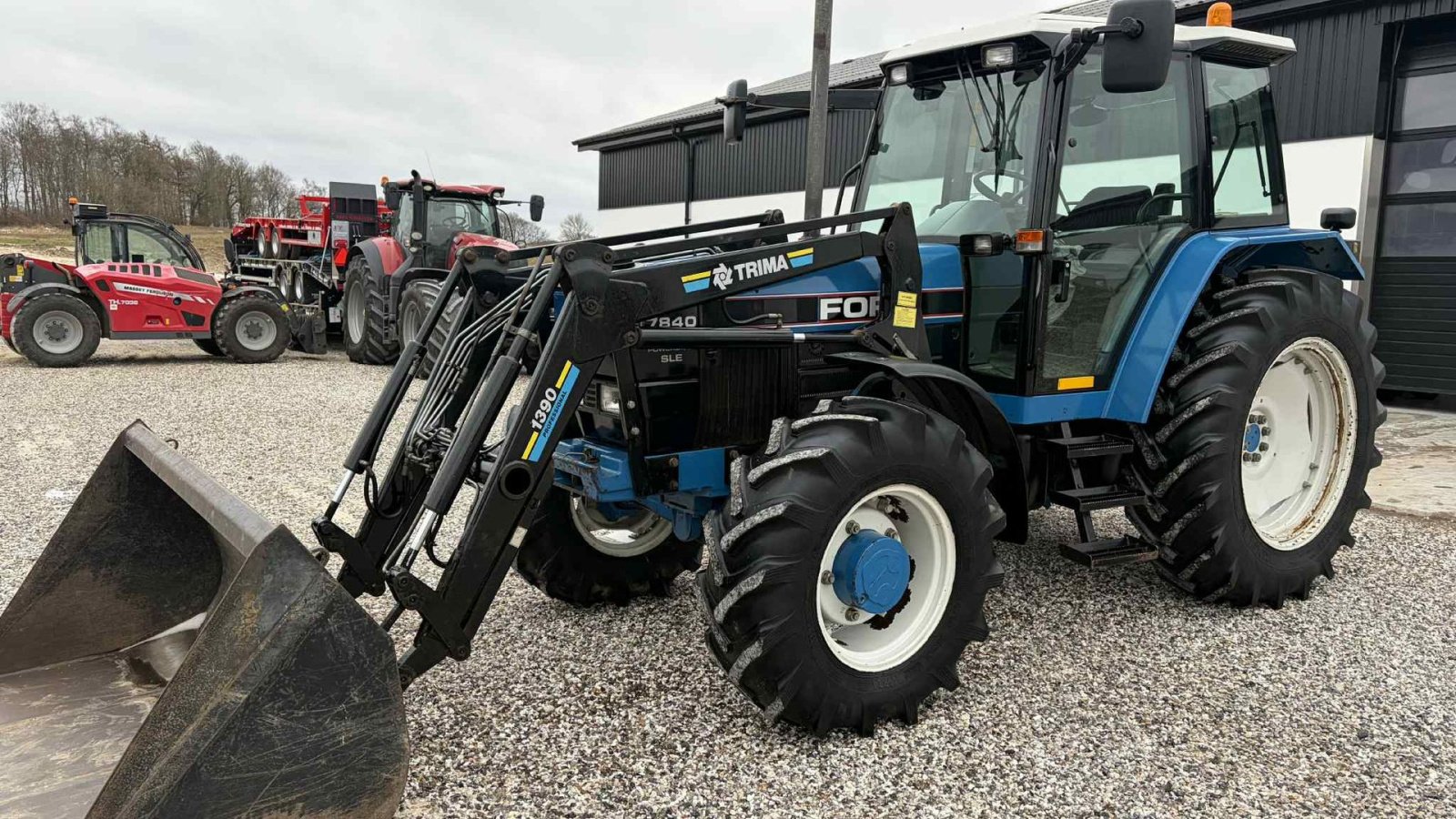 Traktor van het type New Holland 7840 Turbo SLE Powerstar, Gebrauchtmaschine in Mariager (Foto 2)