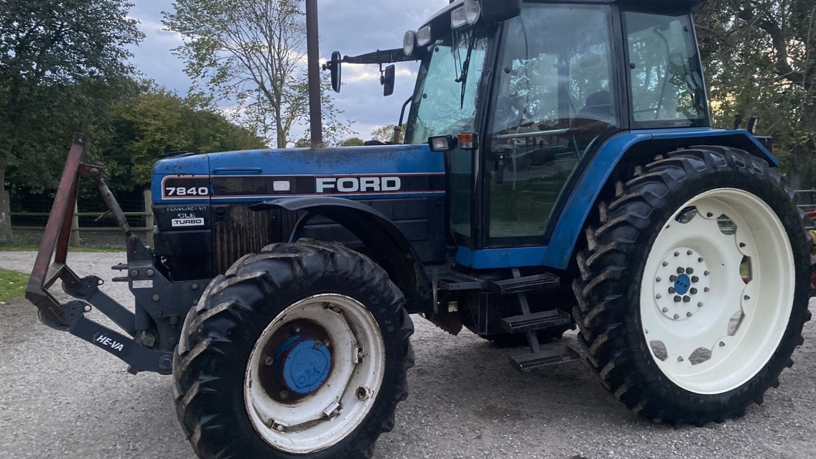 Traktor of the type New Holland 7840, Gebrauchtmaschine in øster ulslev (Picture 1)