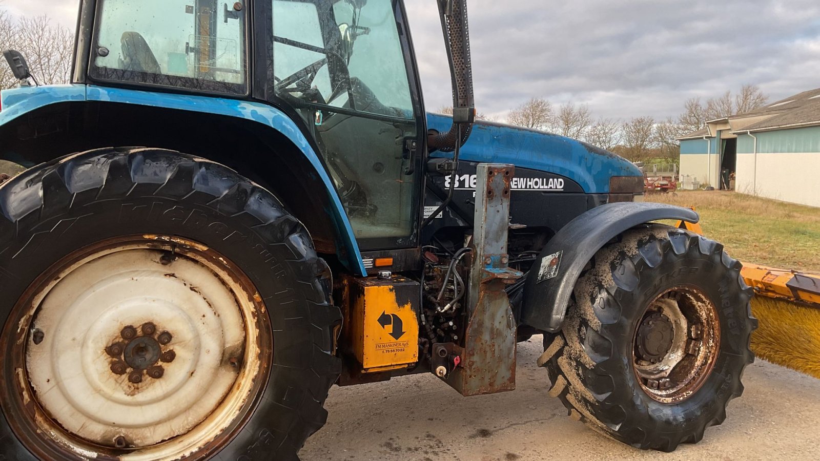 Traktor от тип New Holland 8160, Gebrauchtmaschine в Bording (Снимка 6)