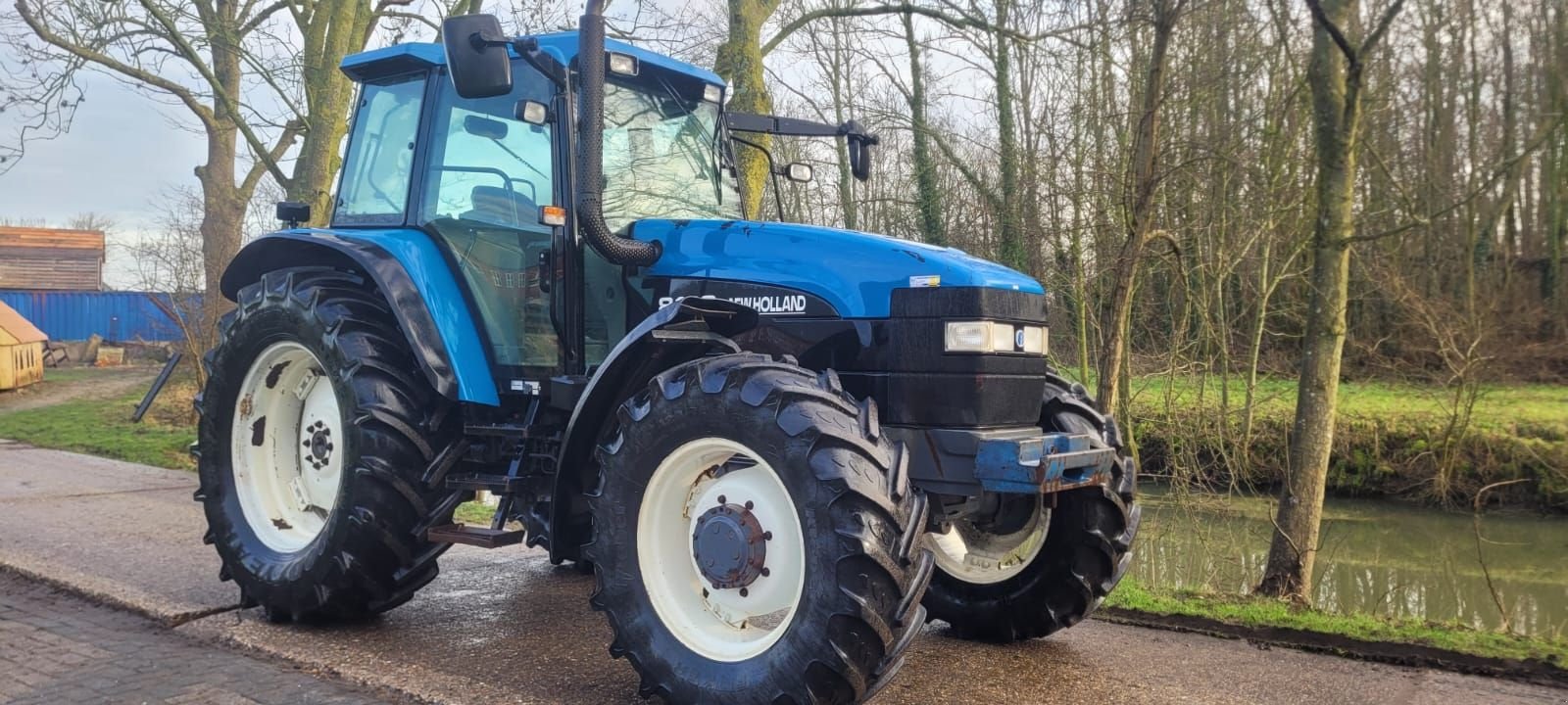 Traktor vrste New Holland 8160, Gebrauchtmaschine v Houwerzijl (Slika 1)