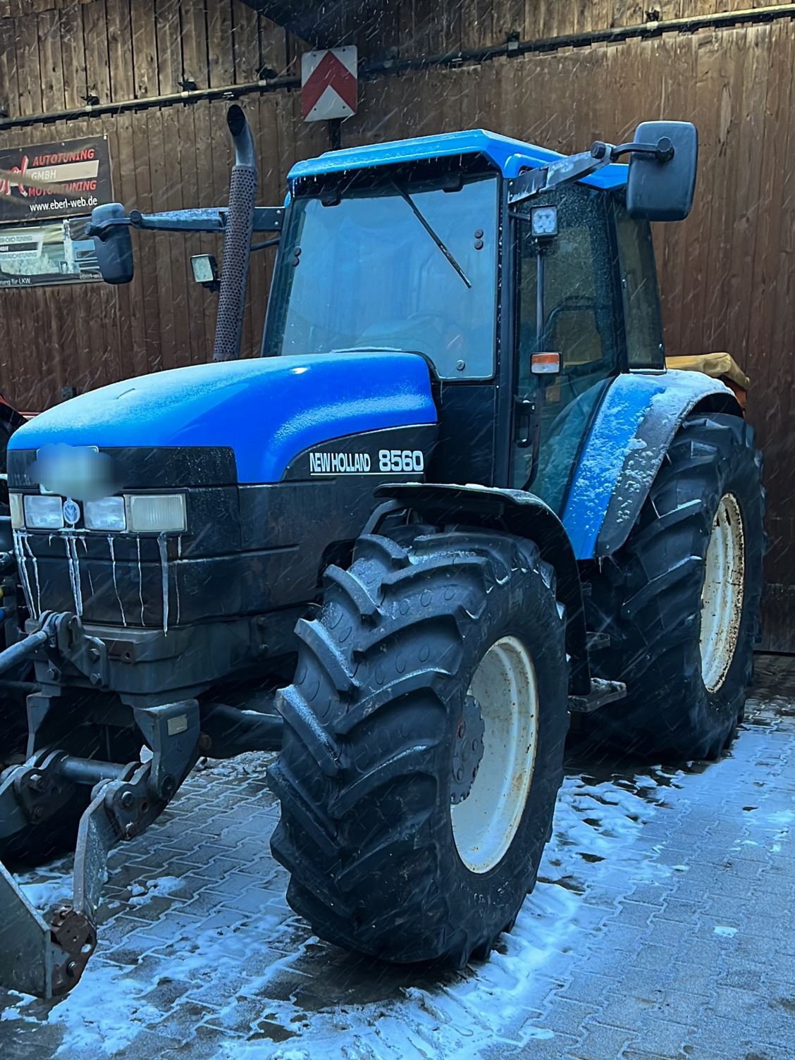 Traktor des Typs New Holland 8560, Gebrauchtmaschine in Pähl (Bild 1)