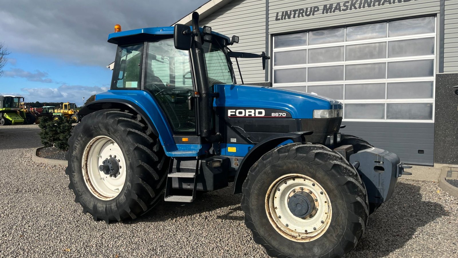 Traktor от тип New Holland 8670 Supersteer Samme ejer siden 2012, evt. med tvillinghjul, Gebrauchtmaschine в Lintrup (Снимка 16)