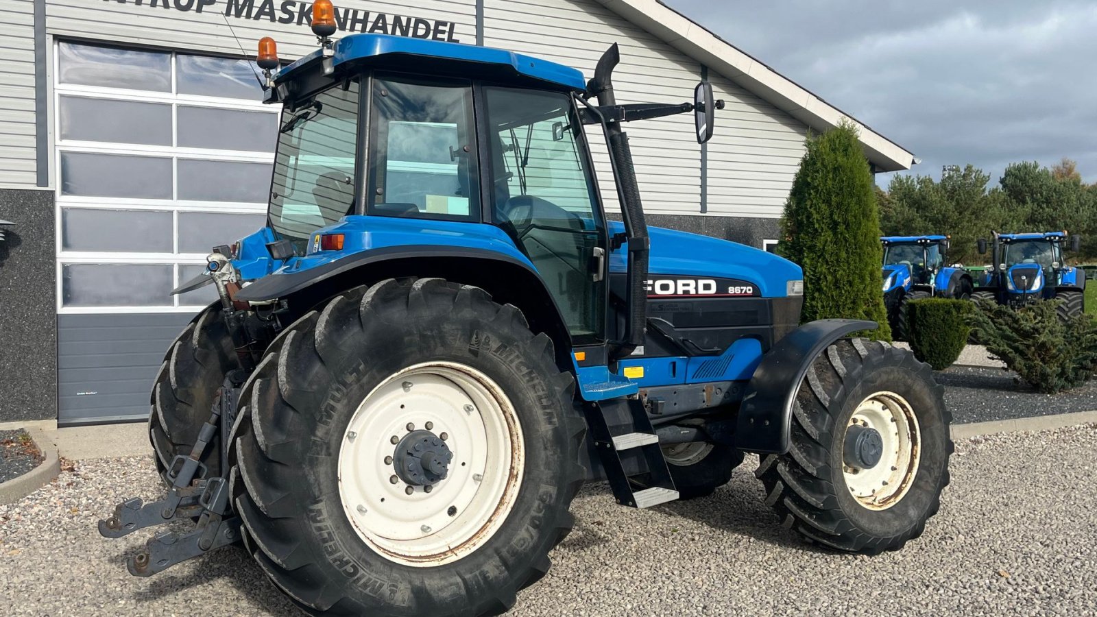 Traktor от тип New Holland 8670 Supersteer Samme ejer siden 2012, evt. med tvillinghjul, Gebrauchtmaschine в Lintrup (Снимка 13)