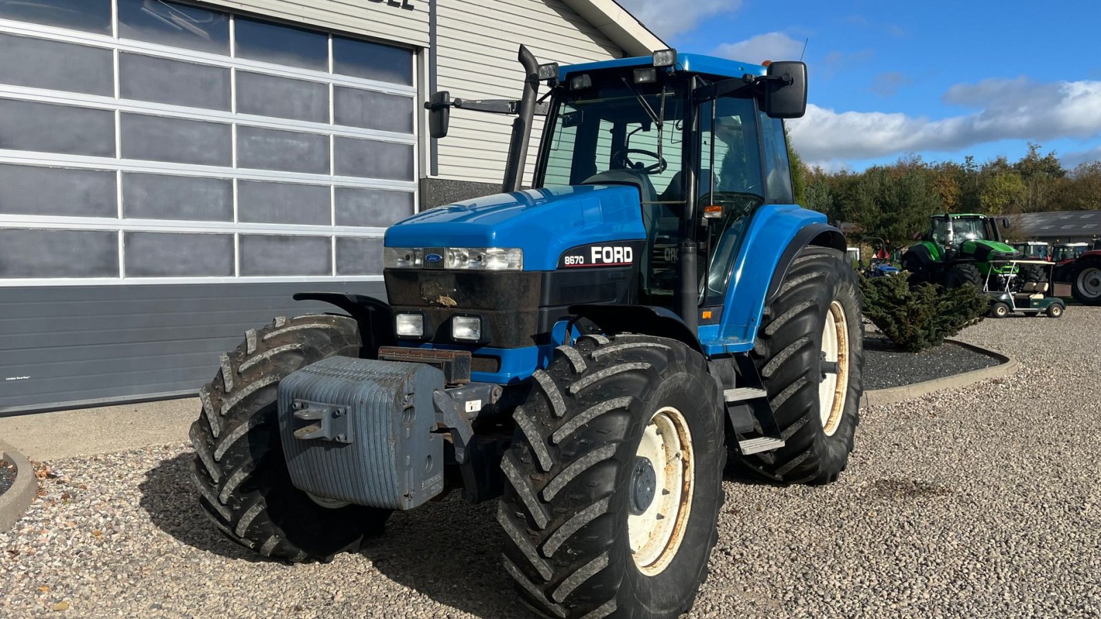 Traktor za tip New Holland 8670 Supersteer Samme ejer siden 2012, evt. med tvillinghjul, Gebrauchtmaschine u Lintrup (Slika 9)