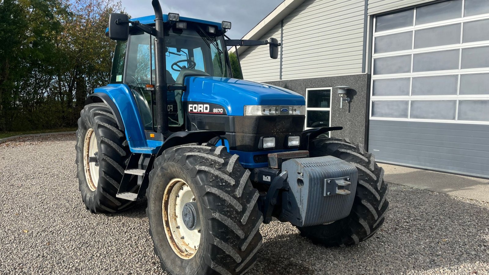 Traktor za tip New Holland 8670 Supersteer Samme ejer siden 2012, evt. med tvillinghjul, Gebrauchtmaschine u Lintrup (Slika 17)