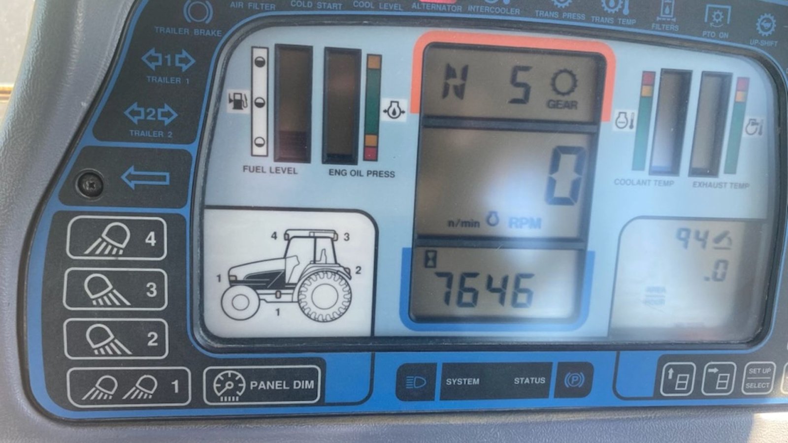 Traktor of the type New Holland 8670 Supersteer, Gebrauchtmaschine in Aabenraa (Picture 6)