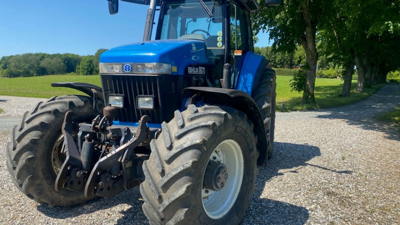 Traktor of the type New Holland 8670 Supersteer, Gebrauchtmaschine in Aabenraa (Picture 1)